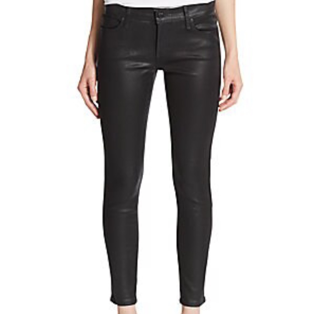Joe's Jeans Darley Coated Vixen Ankle Skinny 23